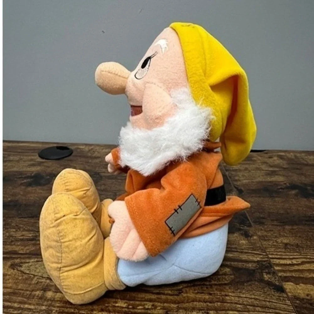 Disney Snow White and the Seven Dwarfs Happy Plush Stuffed Animal Toy 10 inch